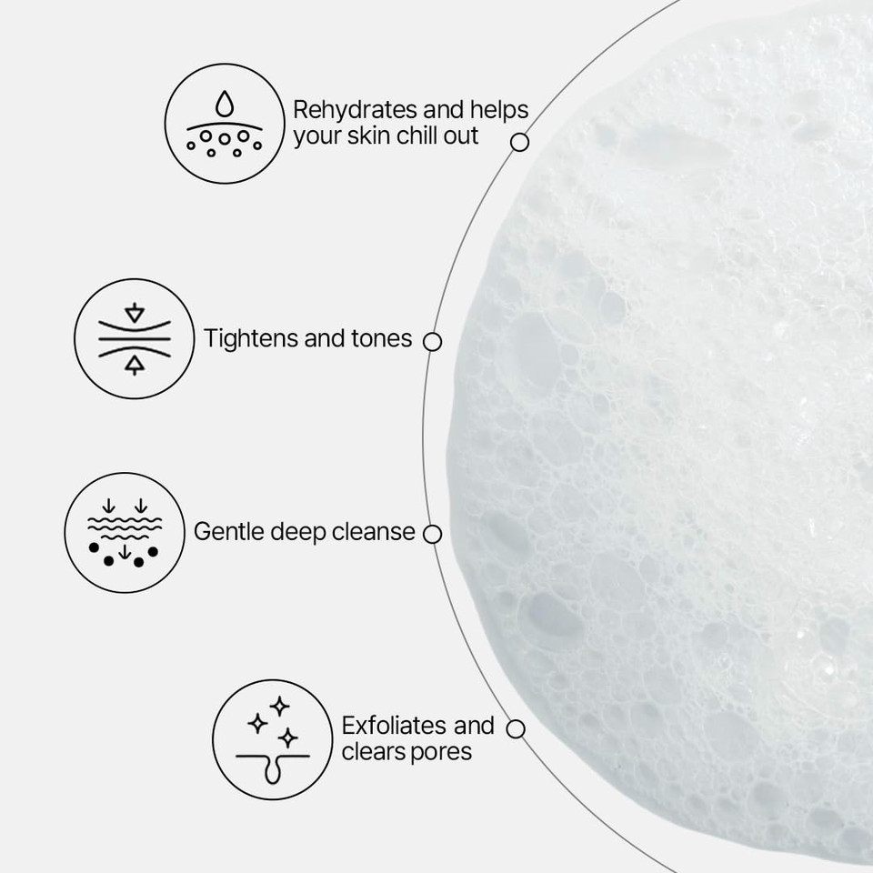 Dr.Oracle 21 Stay A-Thera Cleansing Foam  Tea Tree Oil & Salicylic Acid Cleanser For Hormonal Acne, Pore Deep Cleansing Foam, Korean Skin Care, Dermatologist Tested 3.38 Fl Oz