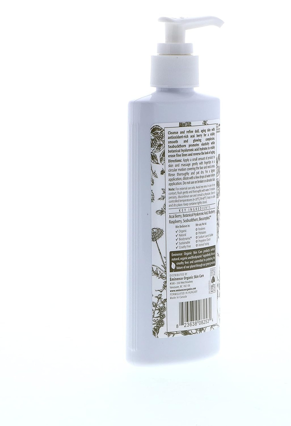 Eminence Cleanser 8.4 Oz Firm Skin Acai Cleanser 8253 For Women