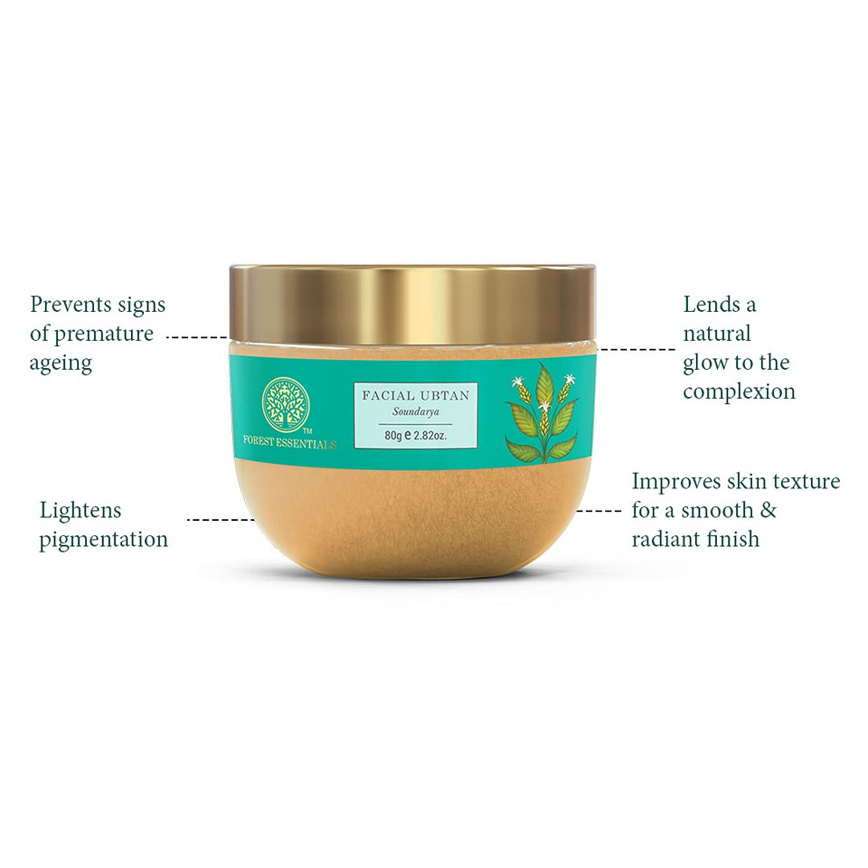 Forest Essentials Facial, Ubtan Soundarya, 80G