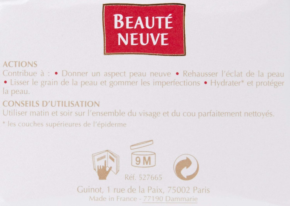Guinot Beaute Neuve Radiance Renewal Cream, 1.6 Oz