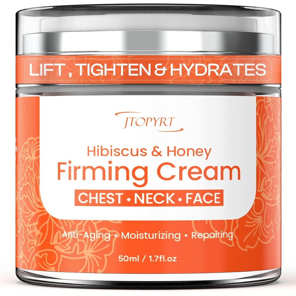 Hibiscus And Honey Firming Cream: Anti Aging Face Cream Reduces Wrinkles And Dryness Organic Neck Creams For Tightening And Firming Suitable For Face Neck And Shoulders Hibiscus And Honey Firming Cream: Anti Aging Face Cream Reduces Wrinkles And Dryness Organic Neck Creams For Tightening And Firming Suitable For Face Neck And Shoulders