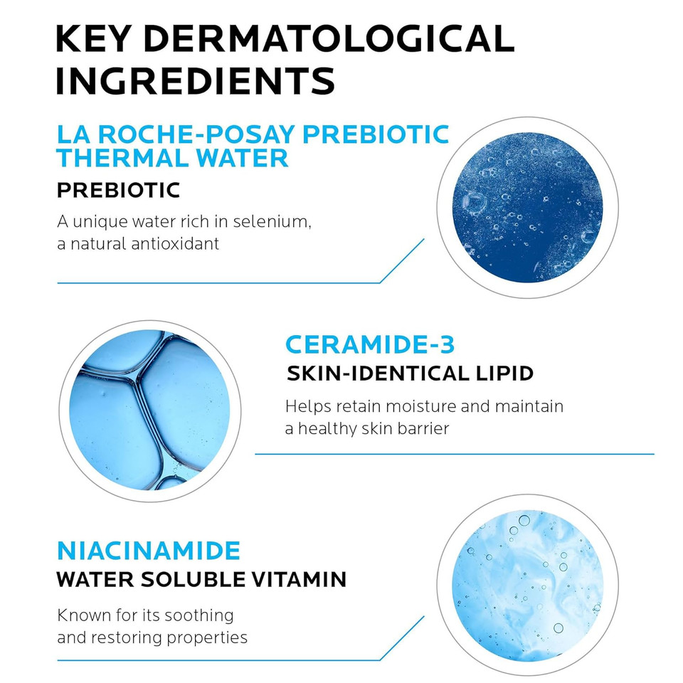 La Roche-Posay Toleriane Double Repair Face Moisturizer, Daily Moisturizer Face Cream With Ceramide & Niacinamide For All Skin Types, Immediate Comfort & Long Lasting Hydration, Fragrance Free