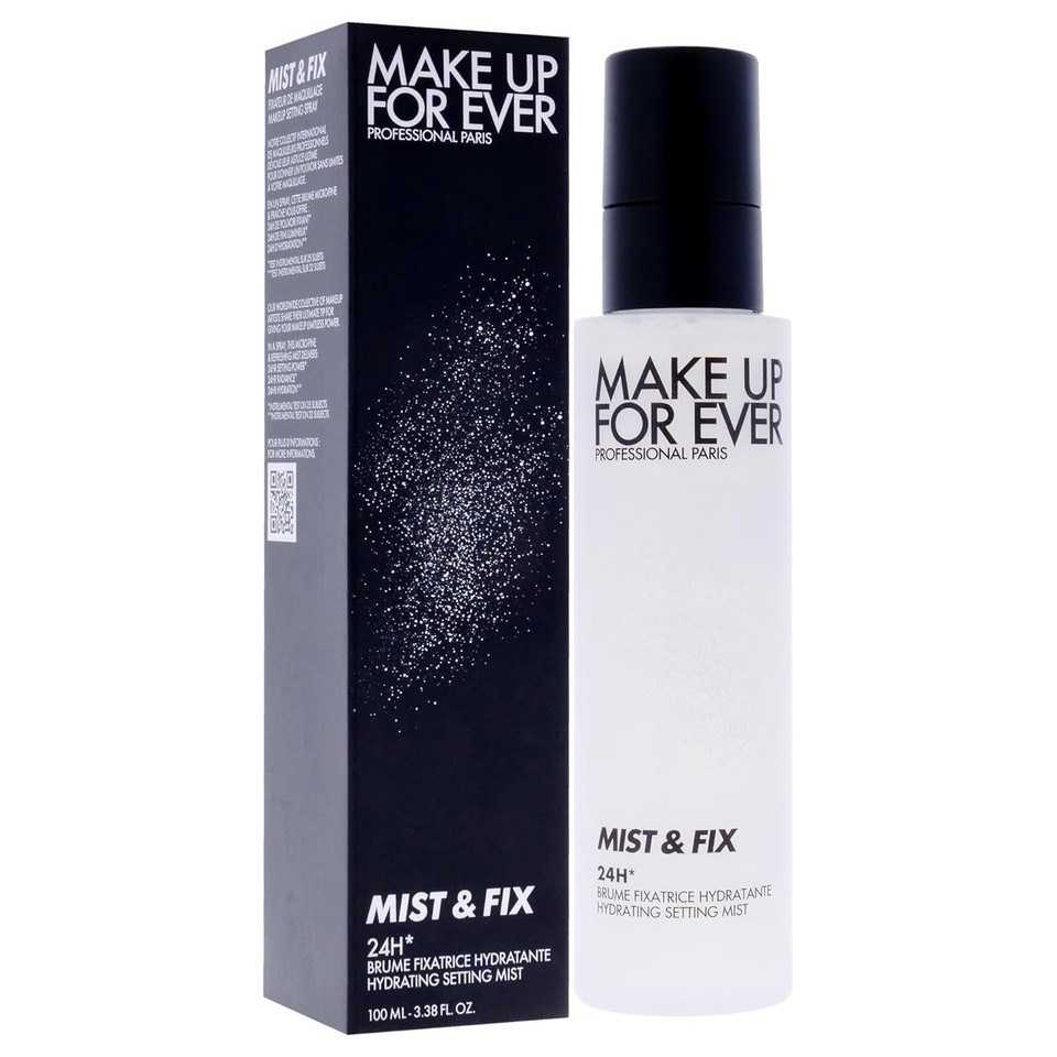 Mist And Fix 24 Hour Hydrating Setting Spray By Make Up For Ever For Women - 3.4 Oz Spray