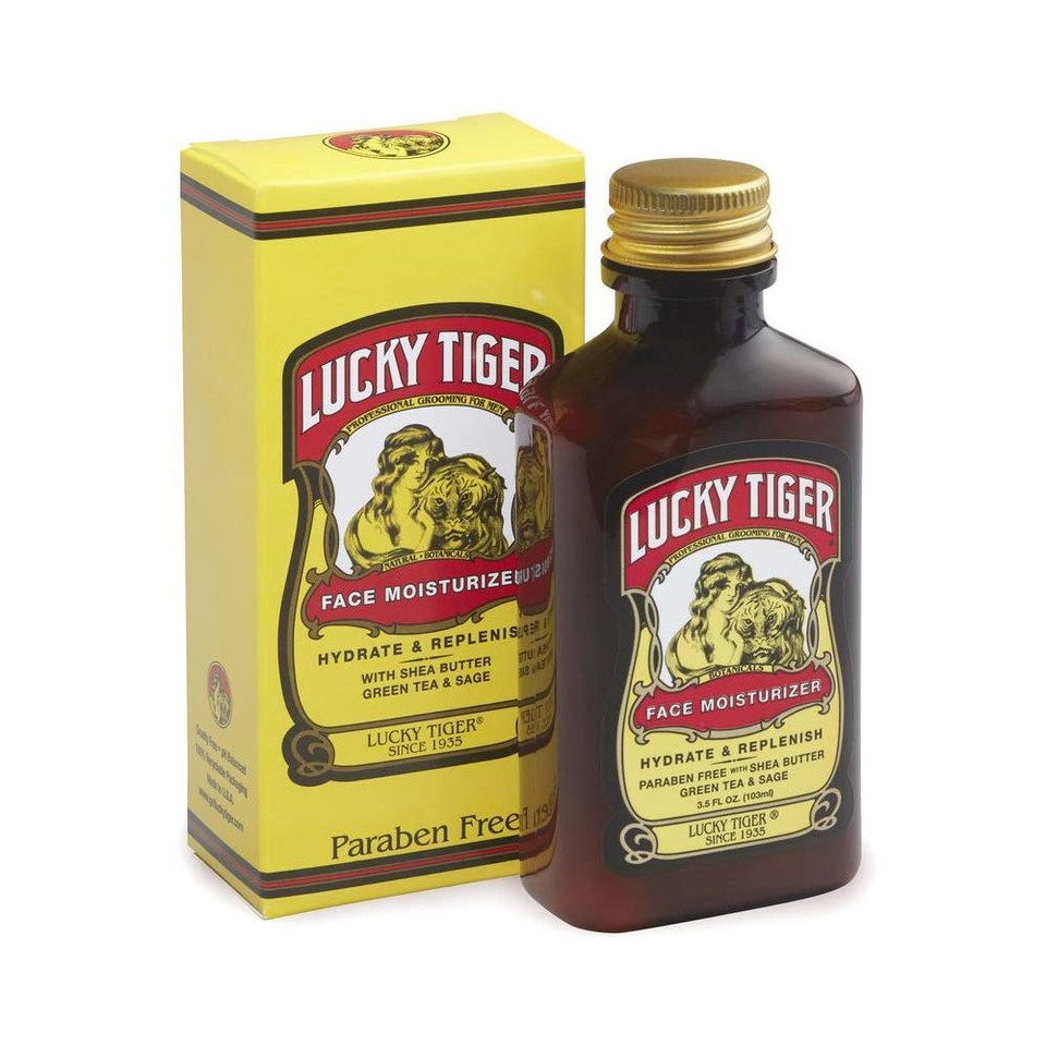 At Last Naturals, Inc. - Lucky Tiger Face Moisturizer, 3.5 Oz Cream By Lucky Tiger