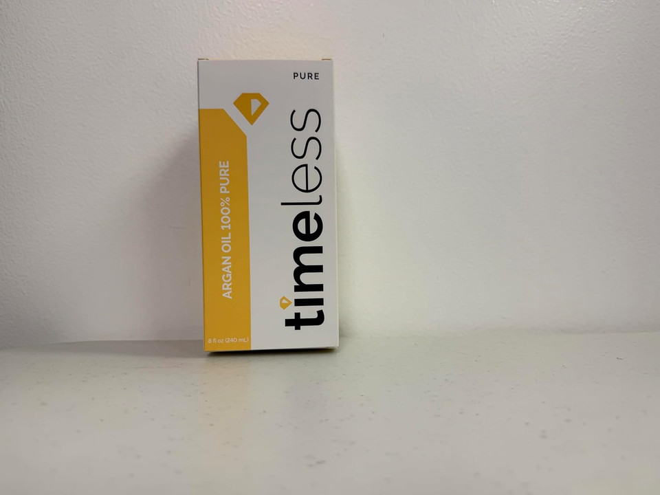 Timeless Skin Care Argan Oil - 100% Pure Argan Oil For Face & Hair Care - For Dry Skin - Fragrance-Free - Use With Moisturizer Or Hair Products - 8 Oz