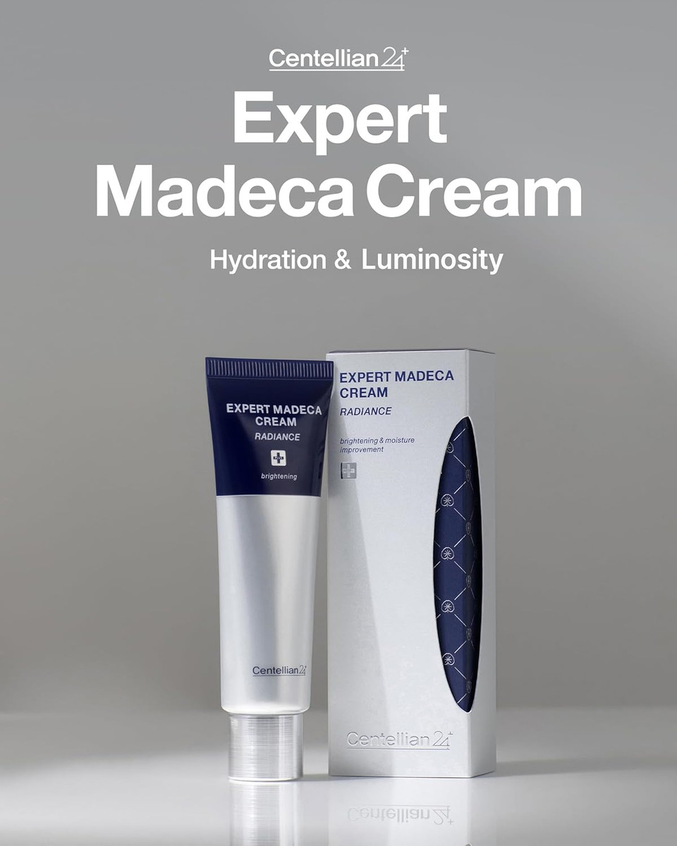 Centellian 24 Expert Madeca Cream (1.69Fl Oz) - Premium Lasting Hydration Moisturizer For Dry, Sensitive Skin. Centella Asiatica, Teca, Gotu Kola