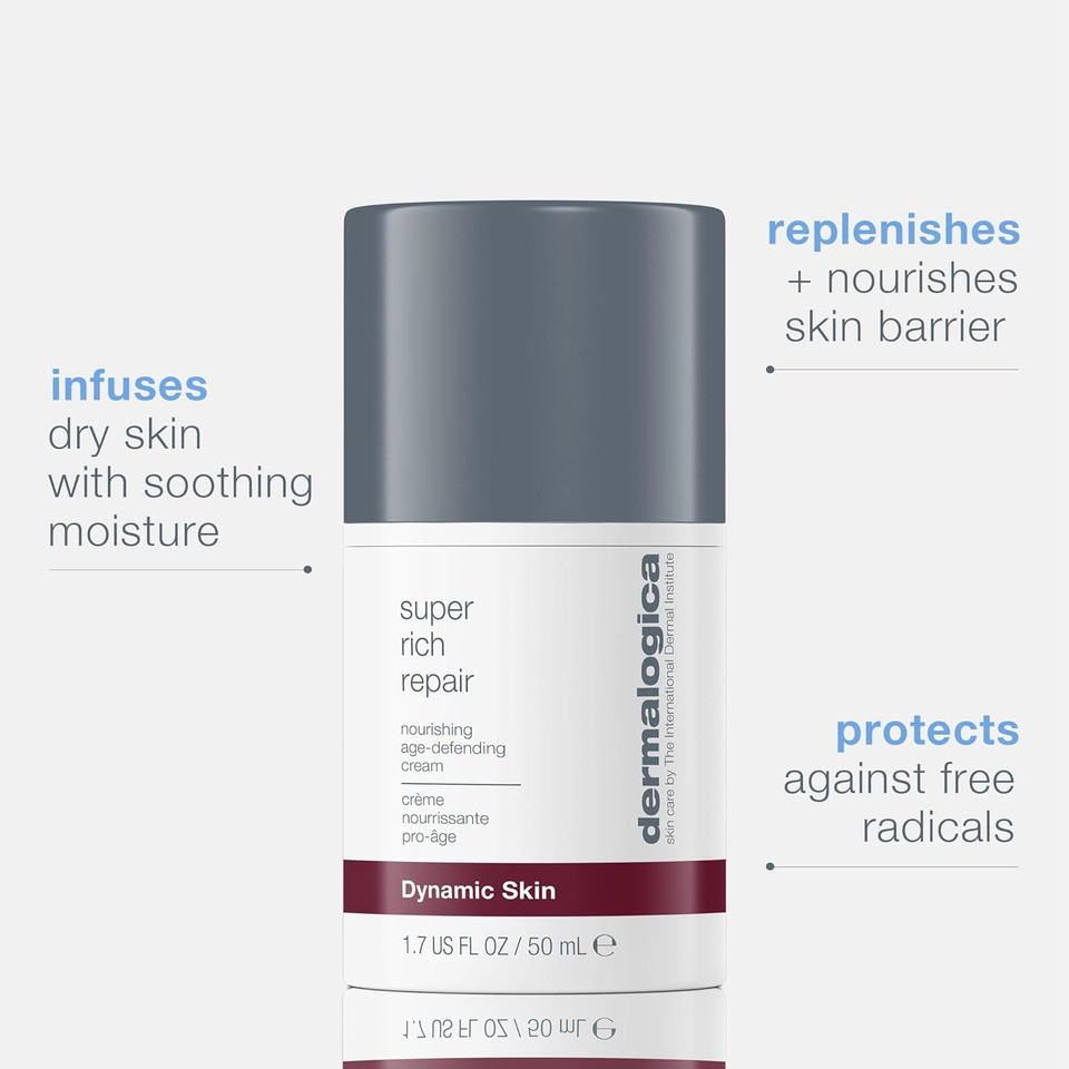 Dermalogica Super Rich Repair Anti-Aging Super-Concentrated Face Moisturizer - Help Replenish Skin'S Natural Moisture Levels Dermalogica Super Rich Repair Anti-Aging Super-Concentrated Face Moisturizer - Help Replenish Skin'S Natural Moisture Levels