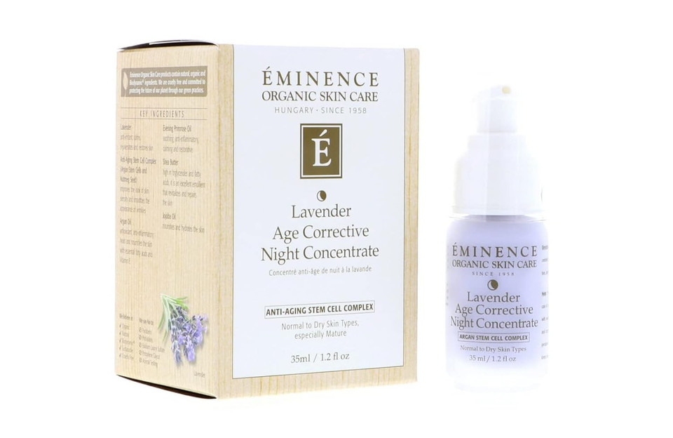 Eminence Lavender Age Corrective Night Concentrate 1.2 Oz / 35 Ml Skin Capital