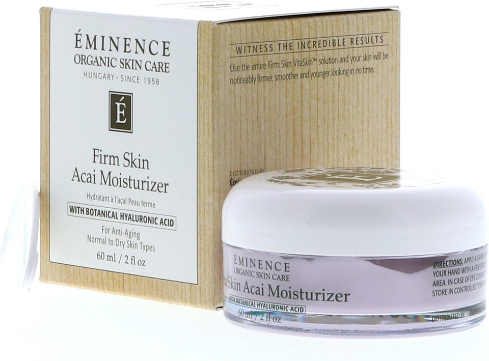 Eminence Organic Skincare Firm Skin Acai Moisturizer With Hyaluronic Acid, 2 Fluid Ounce By Eminence Organic Skin Care