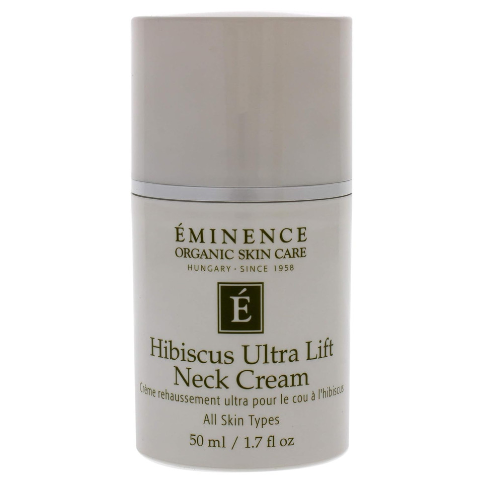 Eminence Organic Skincare Hibiscus Ultra Lift Neck Cream, 1.7 Ounce (1324/Em)