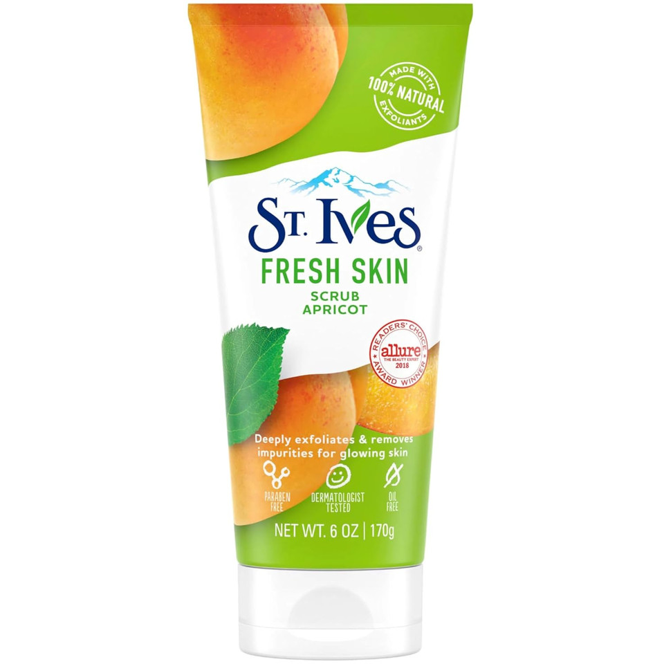 St. Ives Fresh Skin Apricot Scrub, 6 Oz