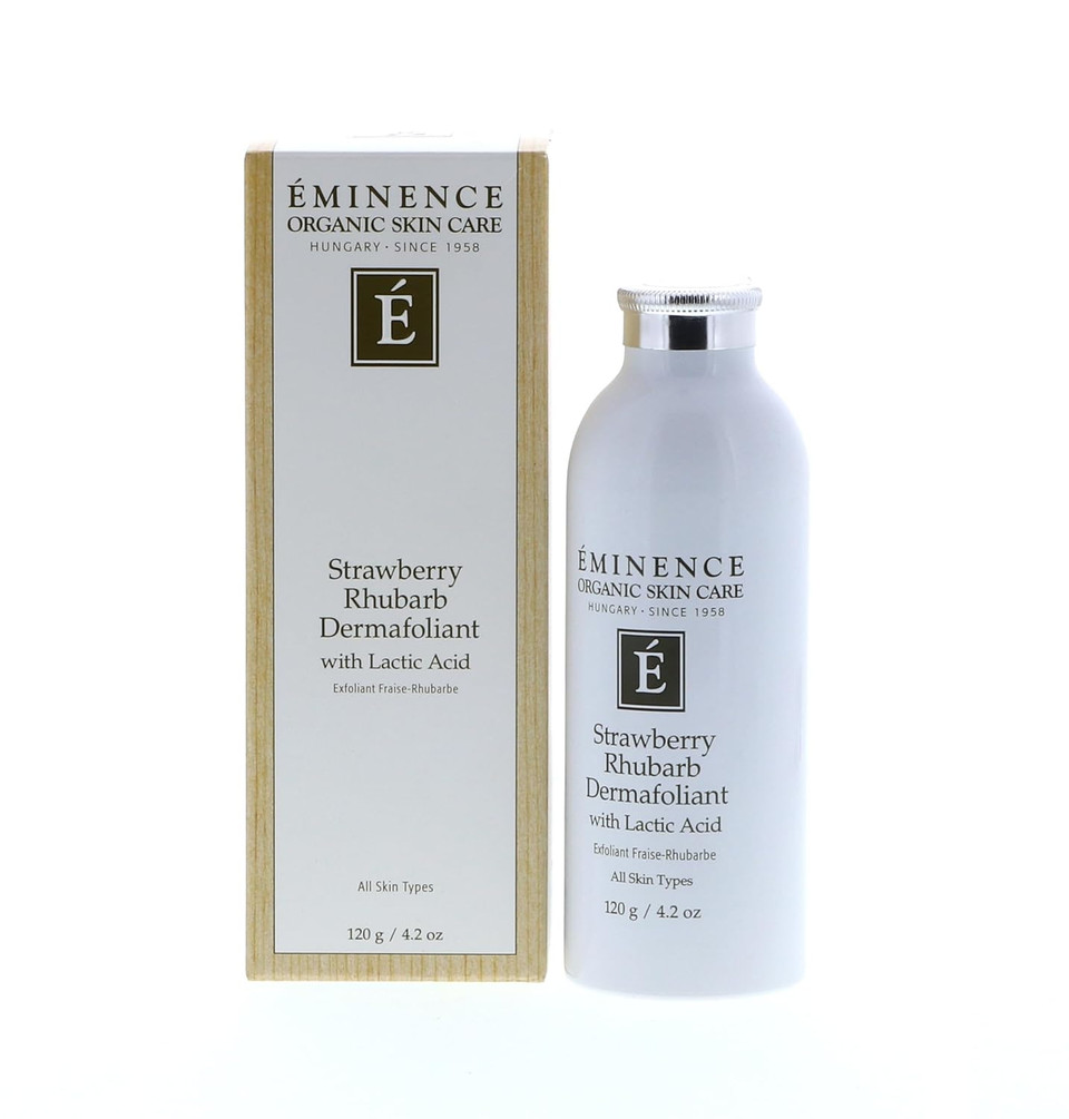 Strawberry Rhubarb Dermafoliant With Lactic Acid By Eminence For Unisex - 4.2 Oz Exfoliator