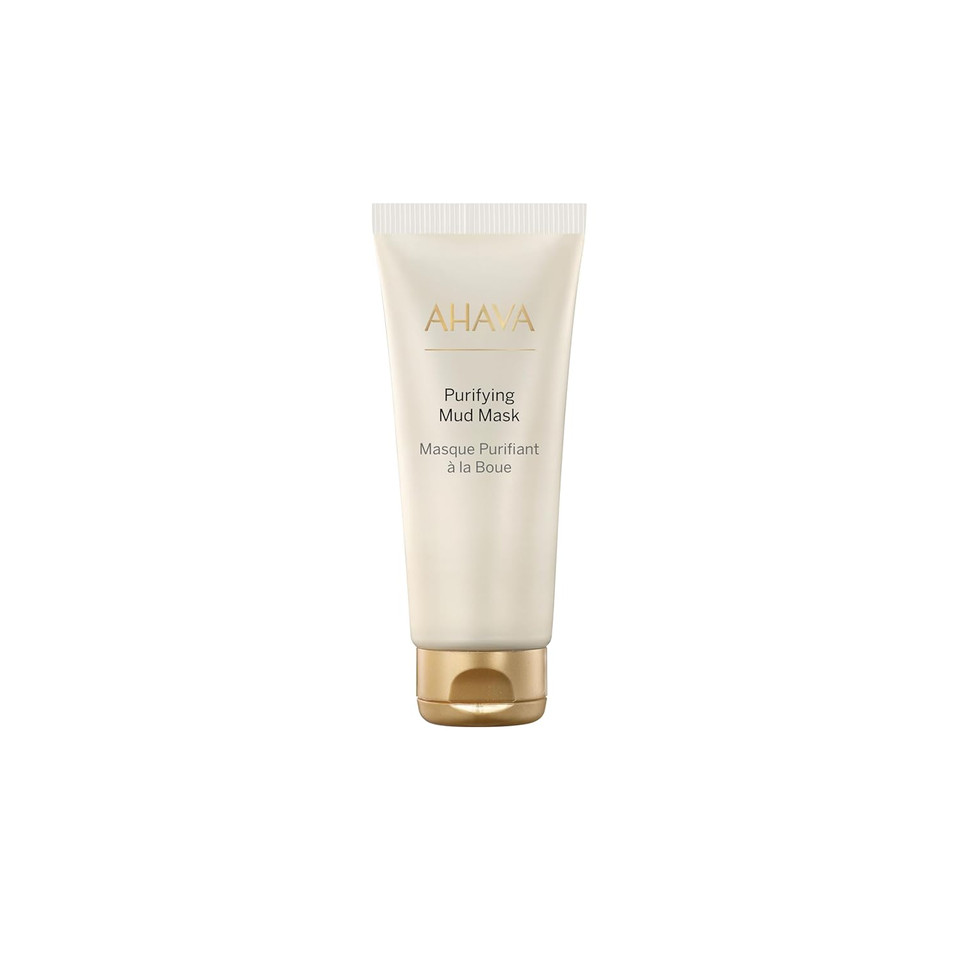 Ahava Purifying Mud Mask - Indulging Mud Mask Cleaning & Purifying The Skin, Soothes, Softens & Clarifies, Enriched With Exclusive Osmoter, Dead Sea Mud, Aloe Vera, Vitamin B5 & Jojoba Oil, 3.4 Fl.Oz