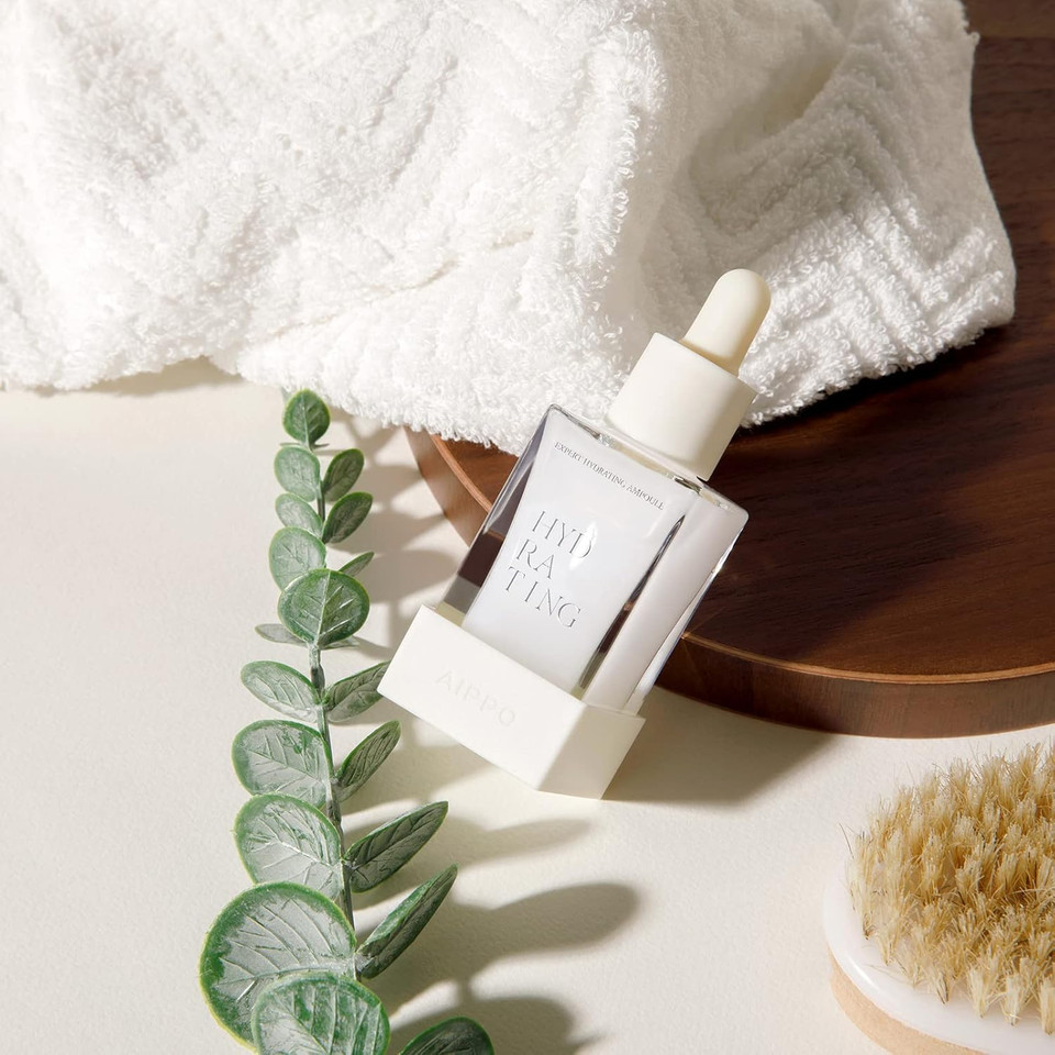 Aippo-Daily Hydration&Calming Ampoule- Soothing Sensitive Skin (Ewg Green) With 89% Betula Platyphylla Japonica Juice And Fermentation Cica -1.01Fl.Oz/30Ml, Animal Testing-Free, Korean Skincare