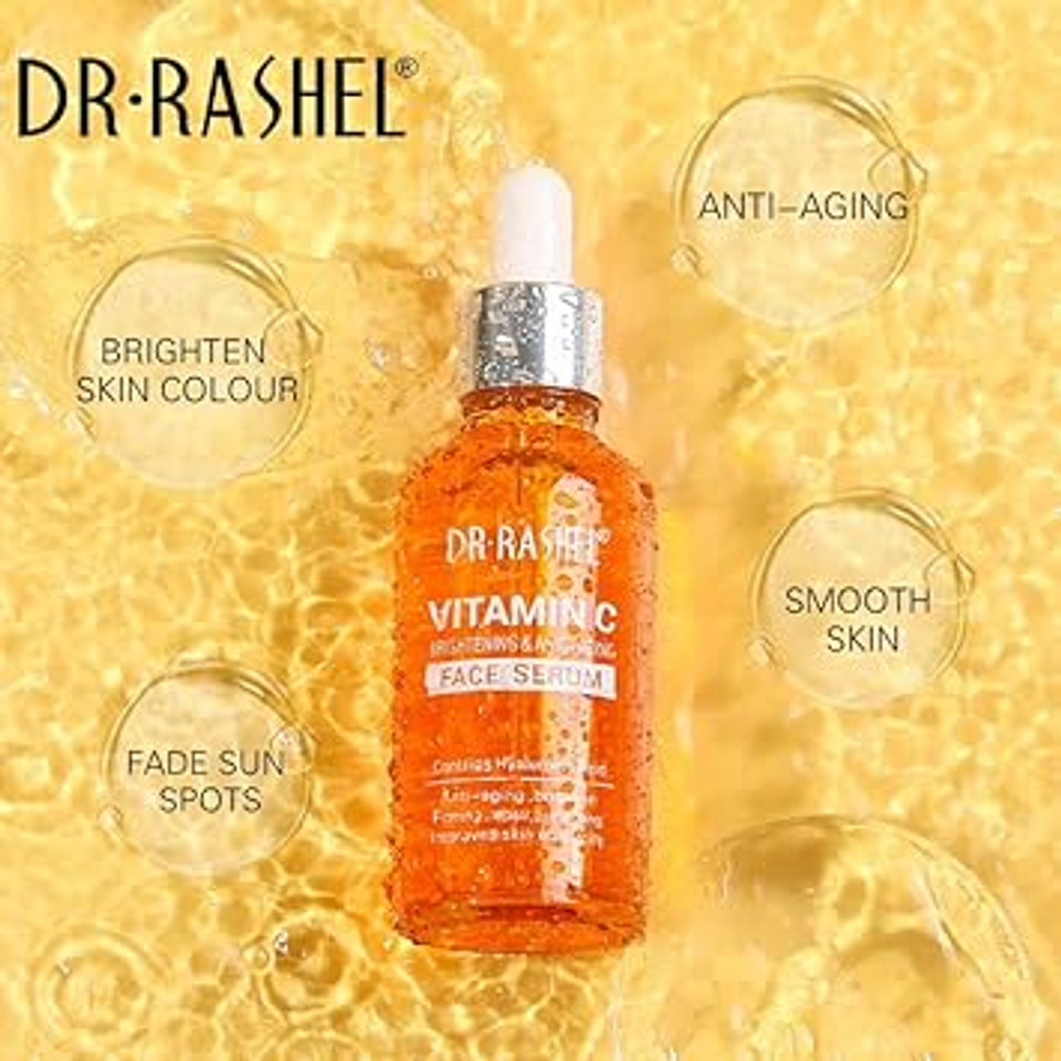 Dr Rashel Vitamin C Anti Aging Hyaluronic Acid Firming Facial Essence Moisturizing Serum