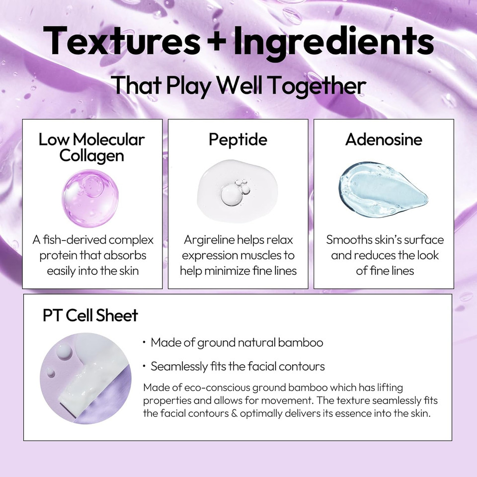 Lapcos Vita C Sheet Mask, Daily Face Mask With Vitamin C To Renew Skin, Korean Beauty Favorite, 5-Pack