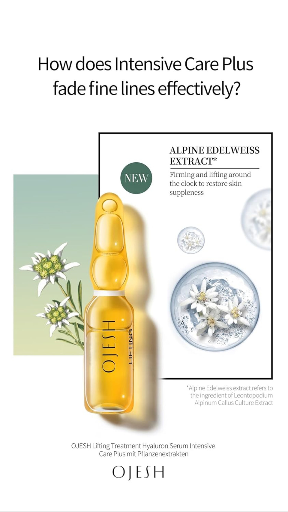 Hyaluronic Acid Lifting Treatment Serum 0.9,Moisturized,Anti-Wrinkle,Anti-Aging,Intensive Skin, Soothes, Women And Men All Skin Type 7 Ampoules×1Ml(16 Boxes)