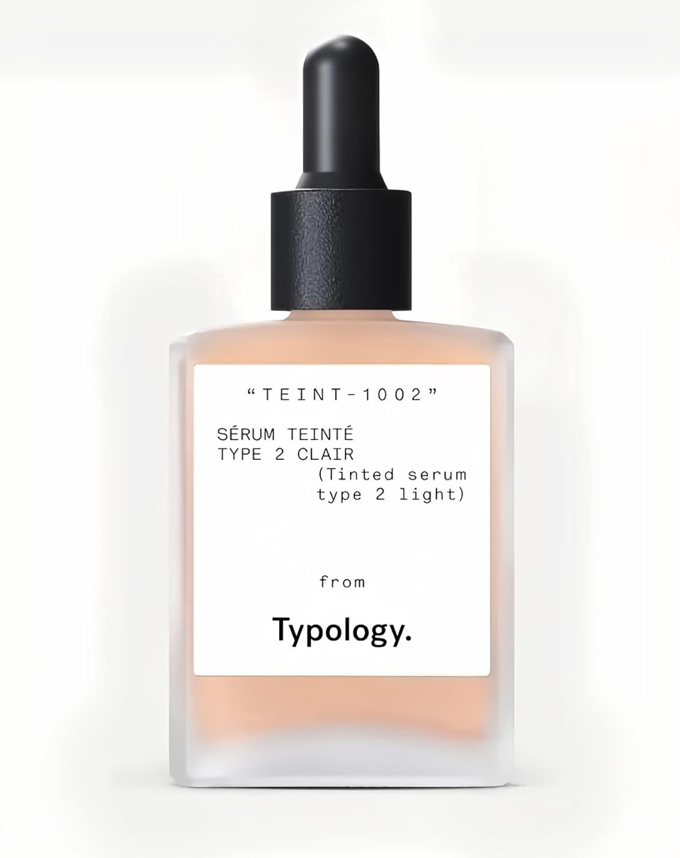 Typology Tinted Serum With Vitamin C, Squalane & Aloe Vera - Type 2 / Light