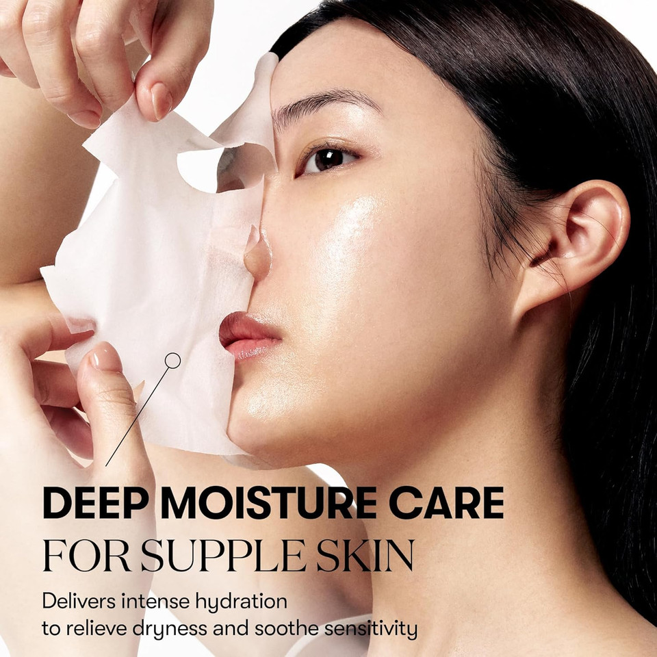 Vt Cosmetics Cica-Exosome Moisture Mask 20 Sheets, Centella Asiatica & Hyaluronic Acid With Exosomes For Deep Hydration & Calming, Biodegradable Vegan Sheets, Korean Face Mask