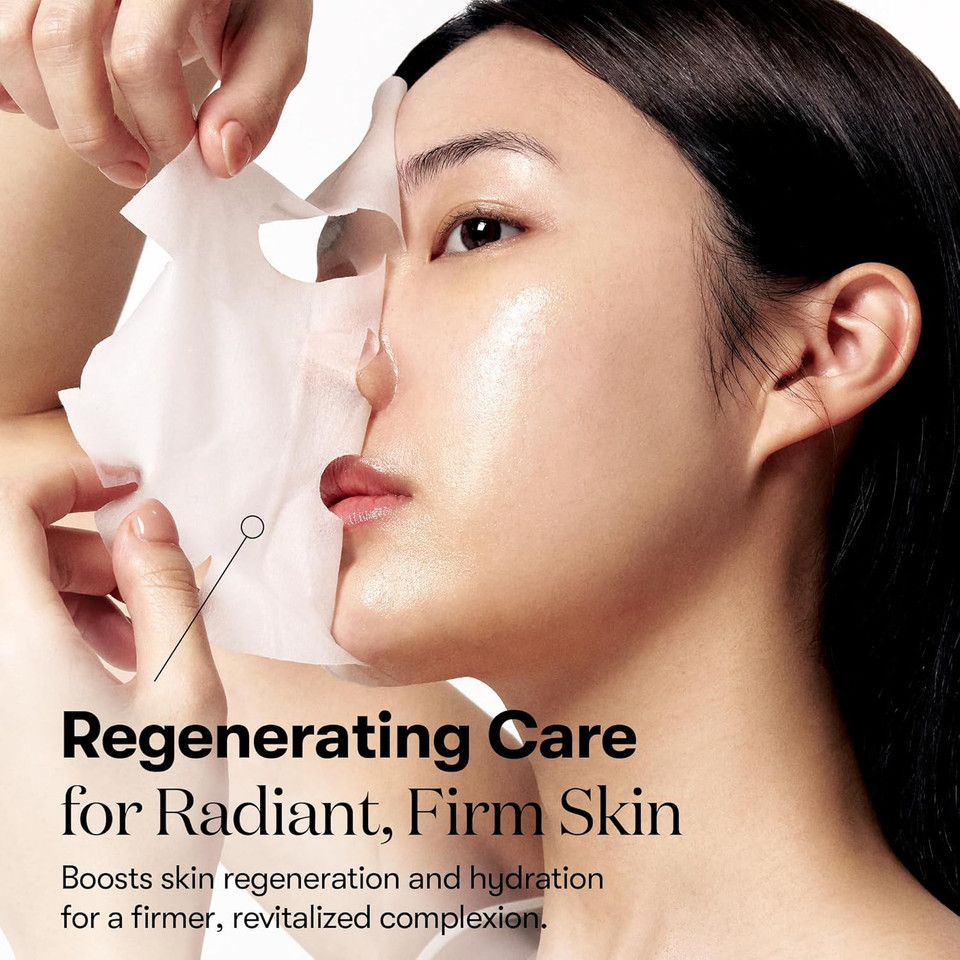 Vt Cosmetics Tx Toning Daily Mask 30 Sheets, Tranexamic Acid, Niacinamide, Glutathione For Acne Scars, Dark Spots, Sun Spots, Hydrating & Glowing Facial Mask, Fragrance-Free, Korean Face Mask