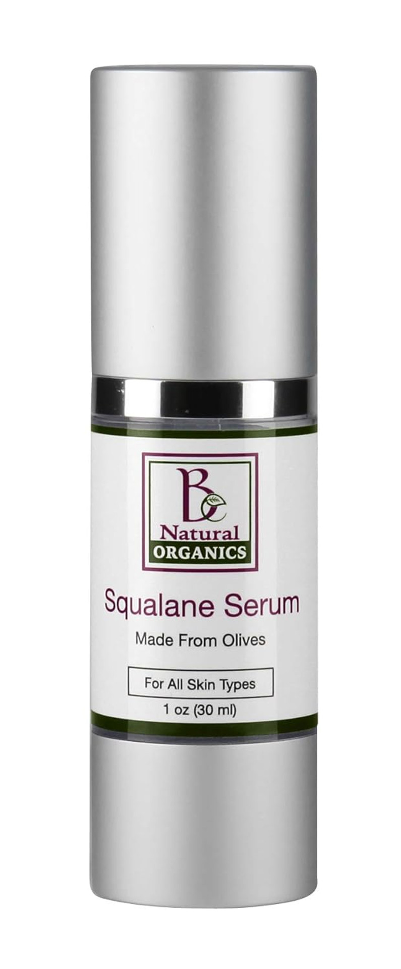 Be Natural Organics Squalane Serum 1 Oz (30 Ml)