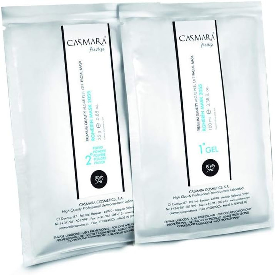 Casmara Premium Quality Algae Peel Off Facial Masks/Rgner Mask/Btx/2055/4.26 Ounce/Mask Gel(3.38 Oz)/Mask Powder(0.88 Oz) By Casmara Casmara Premium Quality Algae Peel Off Facial Masks/Rgner Mask/Btx/2055/4.26 Ounce/Mask Gel(3.38 Oz)/Mask Powder(0.88 Oz) By Casmara