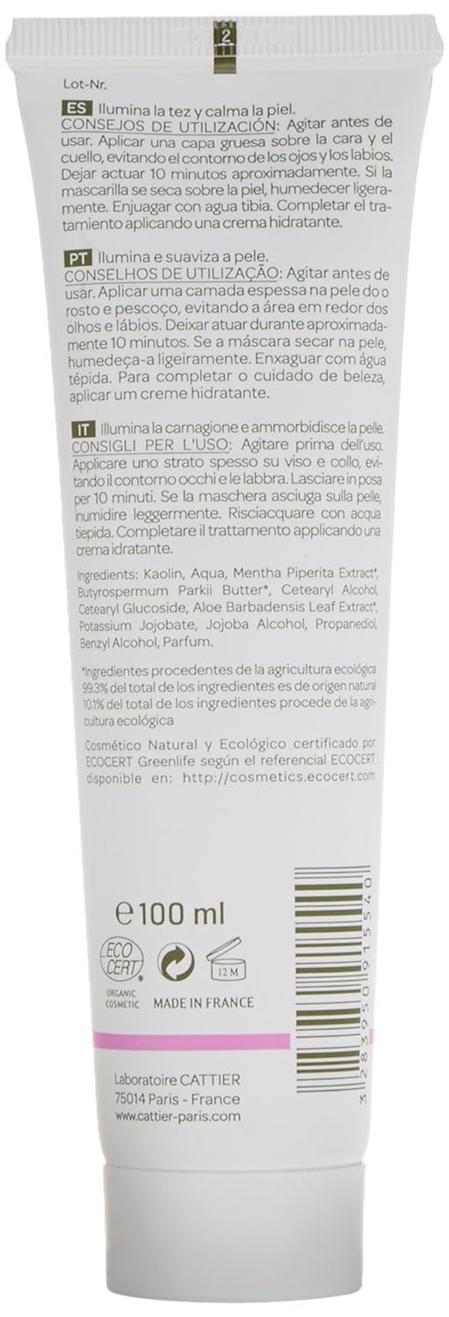 Aloe Vera Clay Mask Pink 100Ml