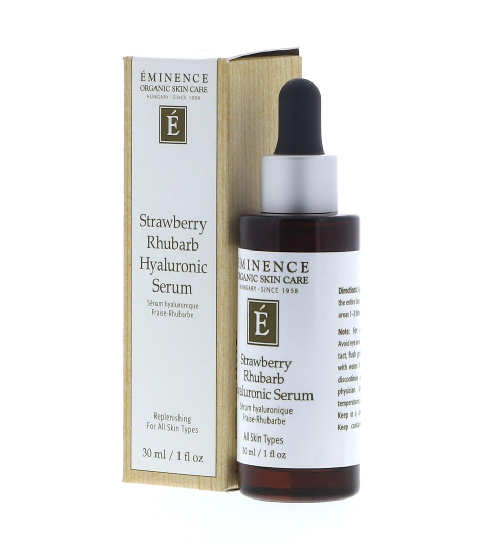 Eminence Strawberry Rhubarb Hyaluronic Serum 1 Oz / 30 Ml