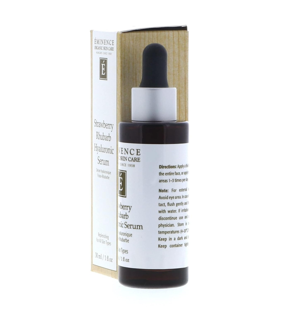 Eminence Strawberry Rhubarb Hyaluronic Serum 1 Oz / 30 Ml