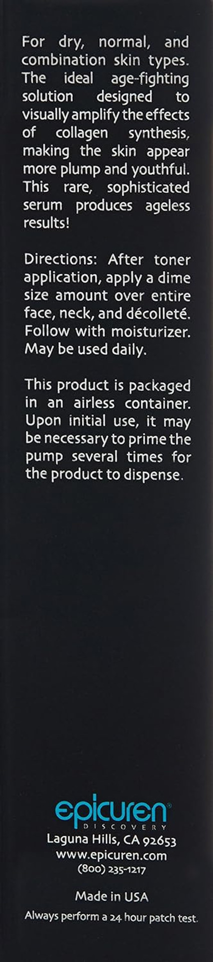 Epicuren Discovery Pro Collagen And Serum Amplifier, 1 Fl Oz