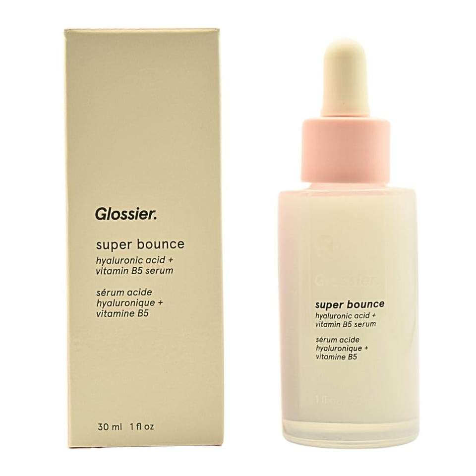 Glossier Super Bounce Hyaluronic Acid + Vitamin B5 Serum Full Size 1 Ounce