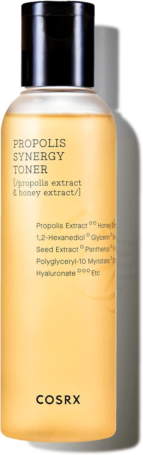 Cosrx Full Fit Propolis Synergy Toner, 280Ml / 9.46 Fl.Oz | Instant Moisture Boosting Toner, Propolis 72.6% Honey 10.7% Panthenol, Korean Skin Care