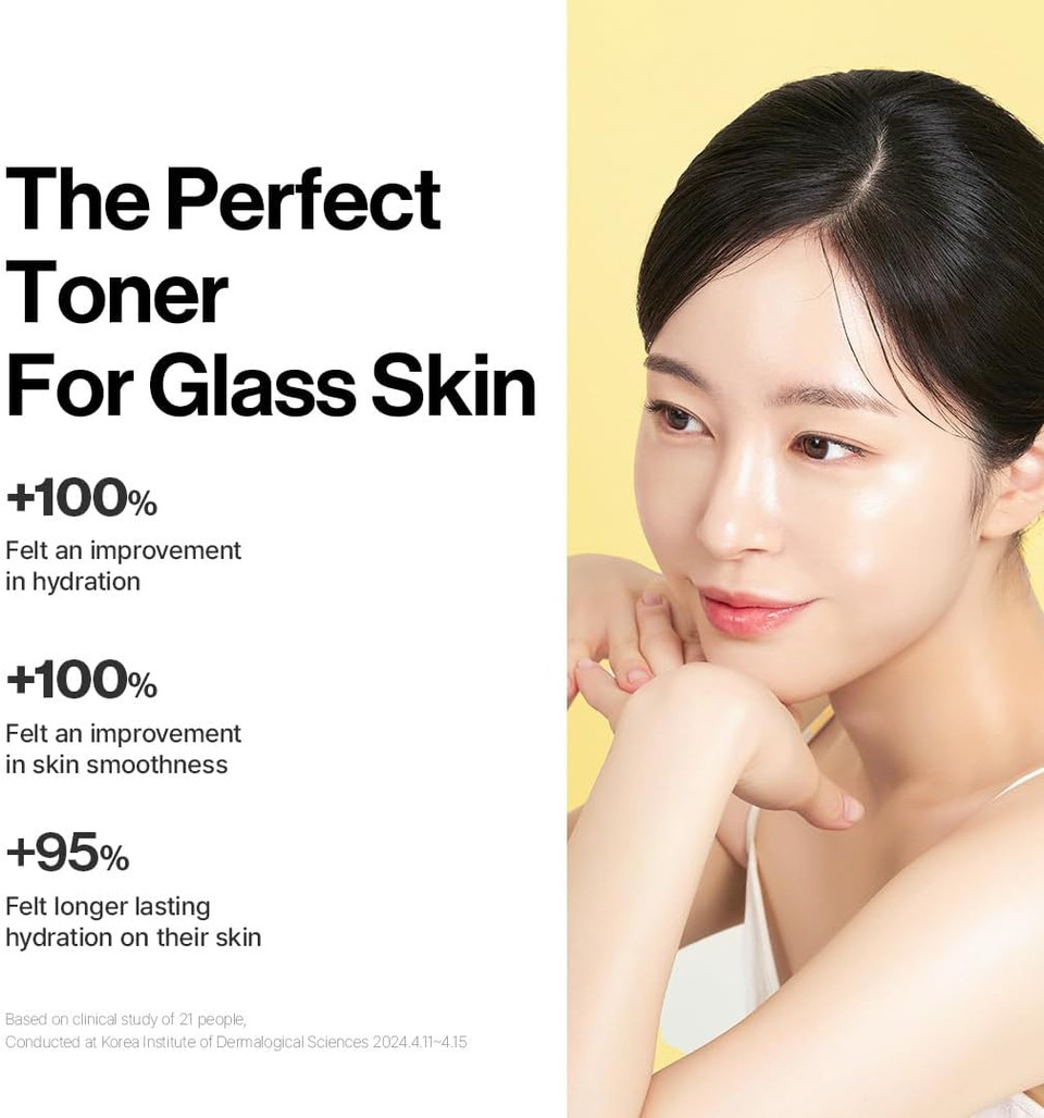 D'Alba Piedmont White Truffle Moisturizing Serum Toner, Glass Skin With Double Vitamin Skincare, Face Moisturizer, (6.08Fl. Oz)