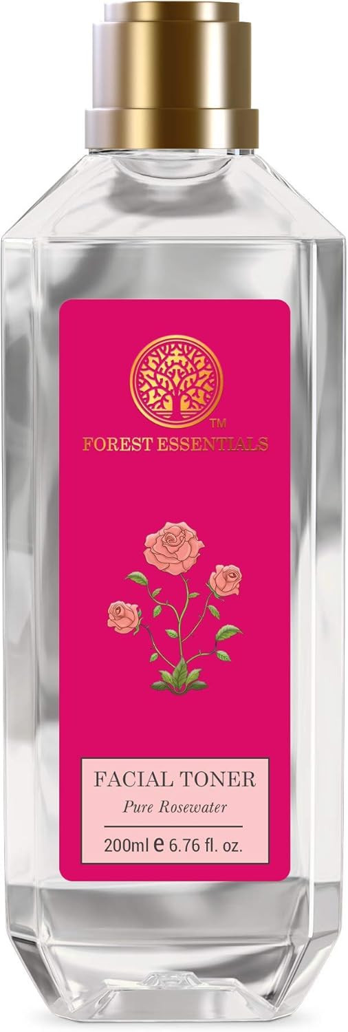 Forest Essentials Pure Rose Water Facial Toner, 200Ml