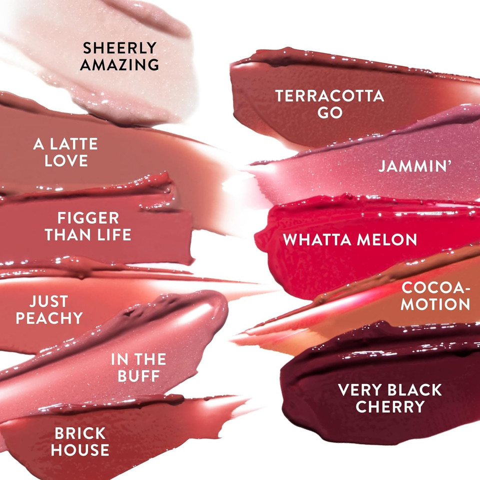 Laura Geller New York Jelly Balm Moisturizing Tinted Lip Balm - Jammin' - Hydrating Vitamin E - Semi-Shine Finish