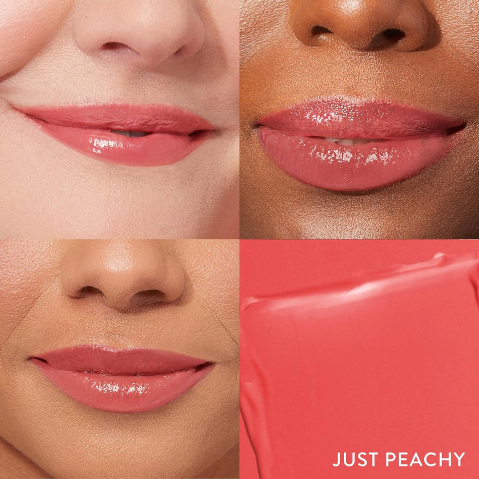 Laura Geller New York Jelly Balm Moisturizing Tinted Lip Balm - Jammin' - Hydrating Vitamin E - Semi-Shine Finish