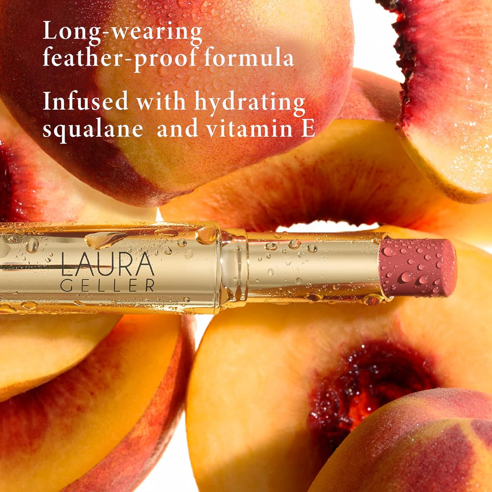 Laura Geller New York Jelly Balm Moisturizing Tinted Lip Balm - Jammin' - Hydrating Vitamin E - Semi-Shine Finish
