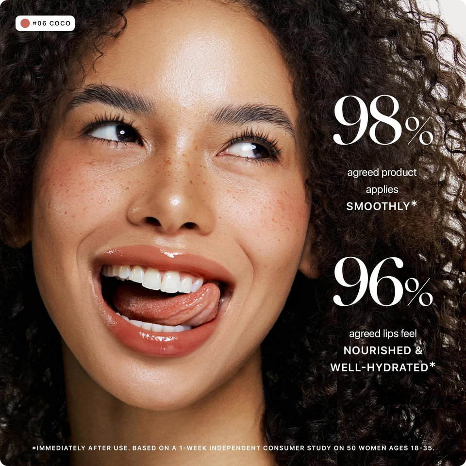 Nature Republic Honey Melting Lip (18 Rose Pink) Soft Lip Stick, Hydrating Gloss, Moisturizing Balms, Sheer Tint, Shine & Nude, Glowy Finish, Korean Make Up