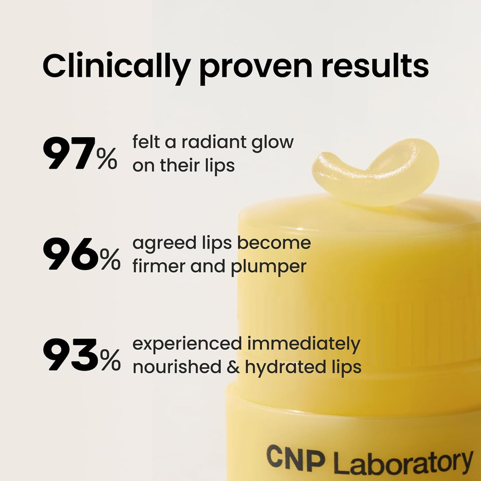 Cnp Honey Lip Butter Mini Set  Propolis Lipcerin Travel-Size (4 Flavors), Hydrating Overnight Manuka Lip Balm & Mask, 12Hr Long-Lasting Moisture, Korean Skincare, 0.15 Fl.Oz. X 4 Ea
