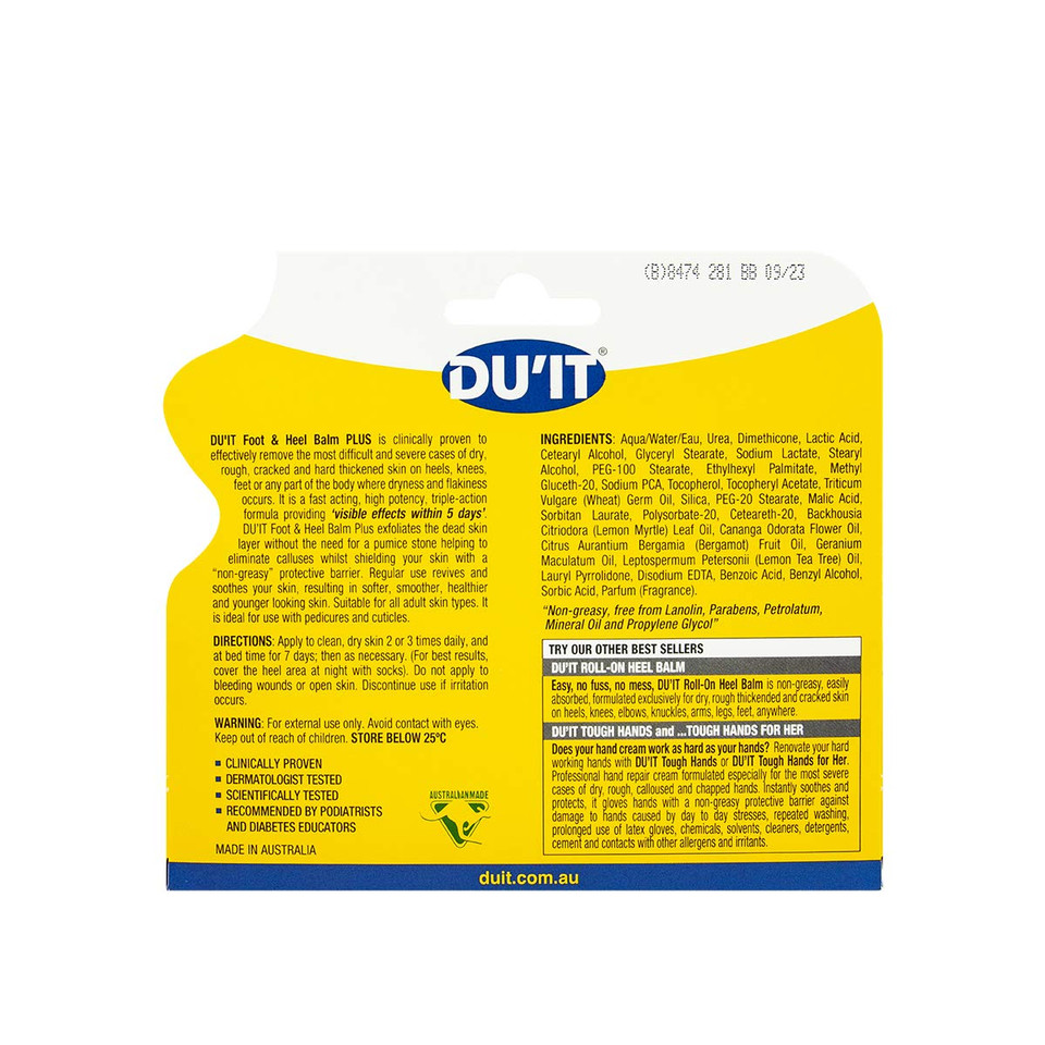 Du'It Foot & Heel Balm Plus 50Ml