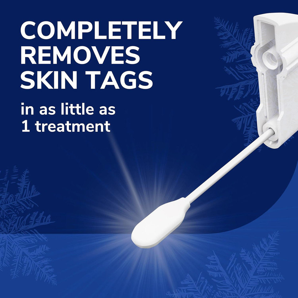 Dr. Scholl'S Freeze Away Skin Tag Remover - The First Fda Cleared, At Home Skin Tag Removal Kit. Clinically Proven Skin Tag Removal In As Little As 1 Treatment. 1 Skin Tag Removal Kit, 8 Treatments