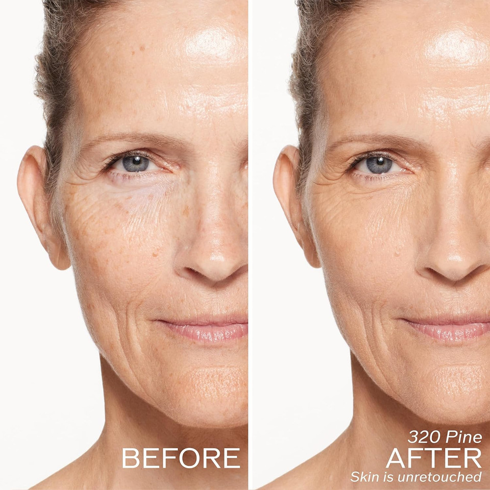 Shiseido Revitalessence Skin Glow Foundation Spf 30 - Buildable, Medium Coverage - 24-Hr Hydration & 12-Hr Wear - Transfer, Crease & Fade Resistant - Non-Comedogenic - All Skin Typespine - 320