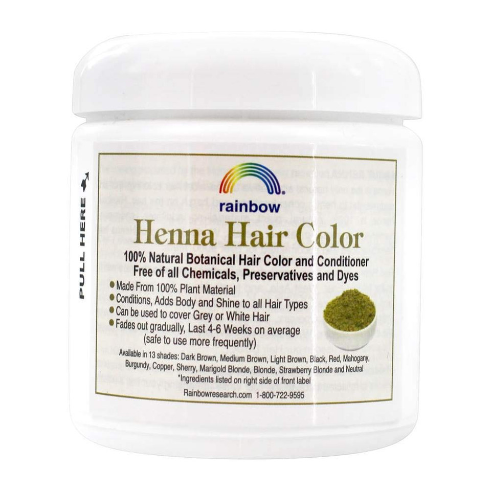 Rainbow Research Henna Hair Color And Conditioner, Persian Marigold Blonde/Golden Blonde, 4 Ounce