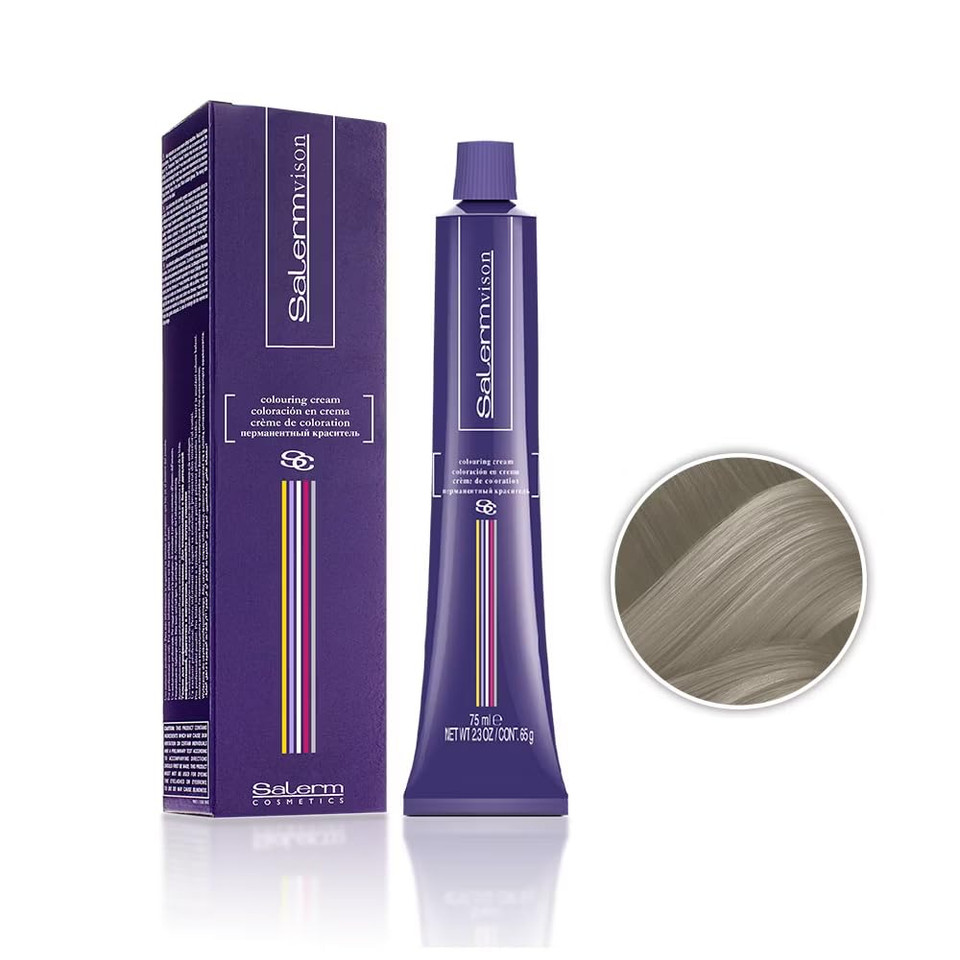Salermvison Colouring Cream #10.1 Platinum Ash Blonde, 2.3 Ounce / 75 Milliliter
