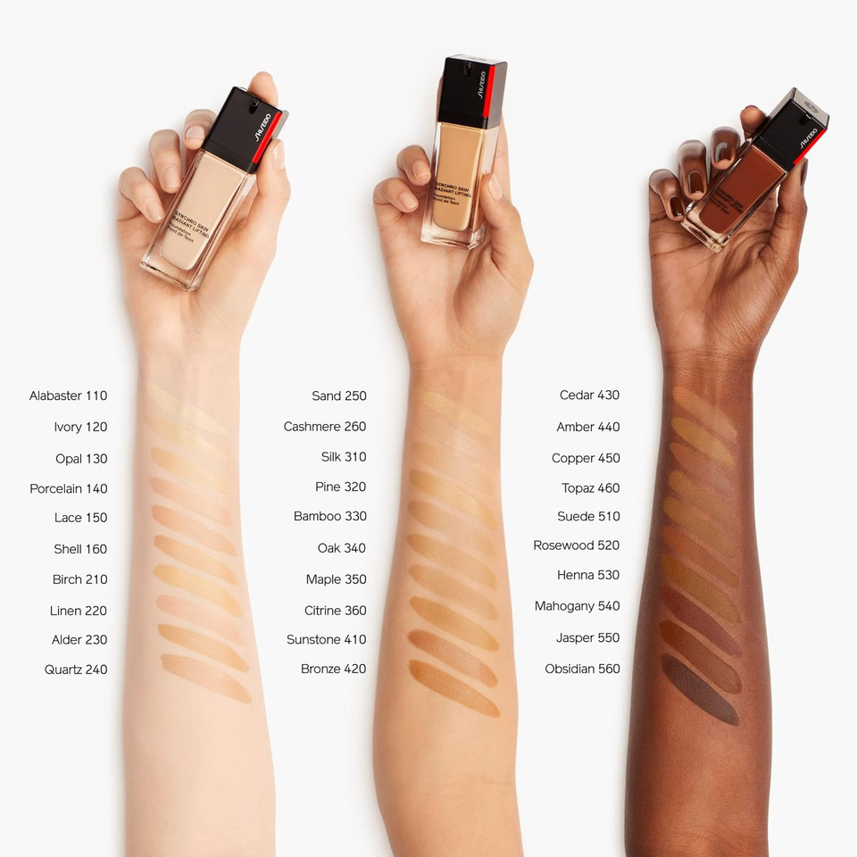 Shiseido Synchro Skin Radiant Lifting Foundation Spf 30 - Medium-To-Full, Buildable Coverage - 24-Hr Hydration - Transfer, Crease & Smudge Resistant - Non-Comedogenicalabaster - 110 Shiseido Synchro Skin Radiant Lifting Foundation Spf 30 - Medium-To-Full, Buildable Coverage - 24-Hr Hydration - Transfer, Crease & Smudge Resistant - Non-Comedogenicalabaster - 110
