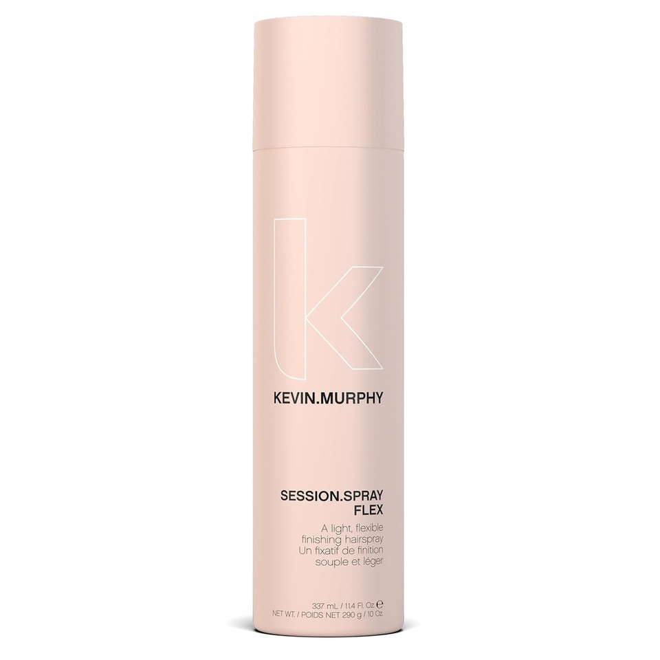 Kevin.Murphy Session.Spray Flex - Flexible Finishing Hair Spray - For All Hair Types - Lightweight Hold - Humidity Resistant Hair Care - Travel Size - 100 Ml / 3.4 Fl Oz