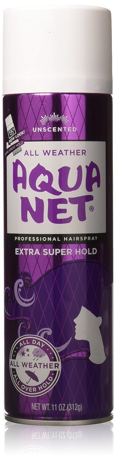 Aqua Net Extra Super Hold Professional Hair Spray Unscented 11 Oz