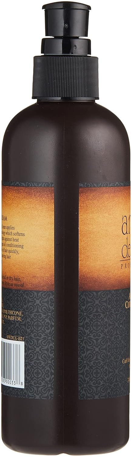 100% Pure Organic Moroccan Argan Oil Curl Defining Cream Restores Shine And Softness For All Curl Types. Formulated To Hold Curls Pattern 8 Oz