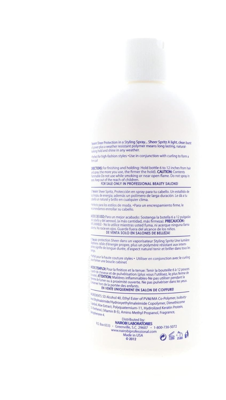 Nairobi Sheer Spritz(32 Oz)