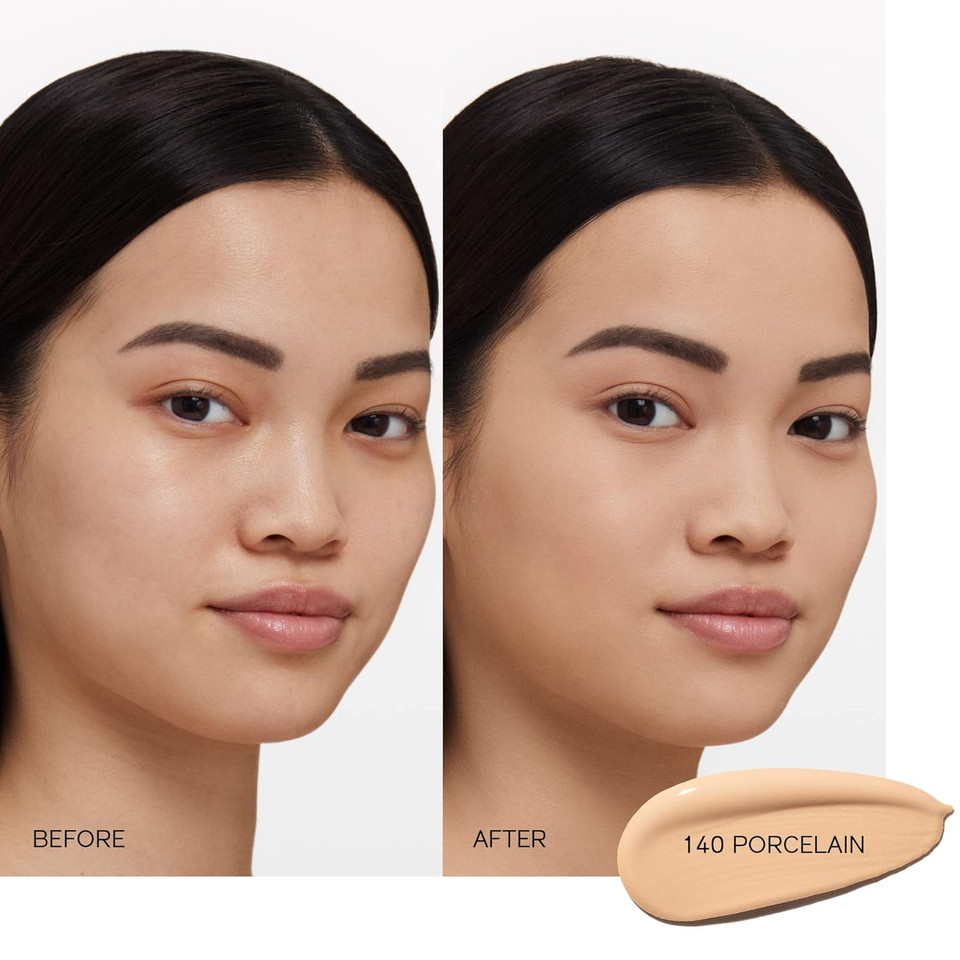 Shiseido Synchro Skin Self-Refreshing Foundation Spf 30 - Medium, Buildable Coverage + 24-Hour Wear - Waterproof & Transfer Resistant - Non-Comedogenicporcelain - 140